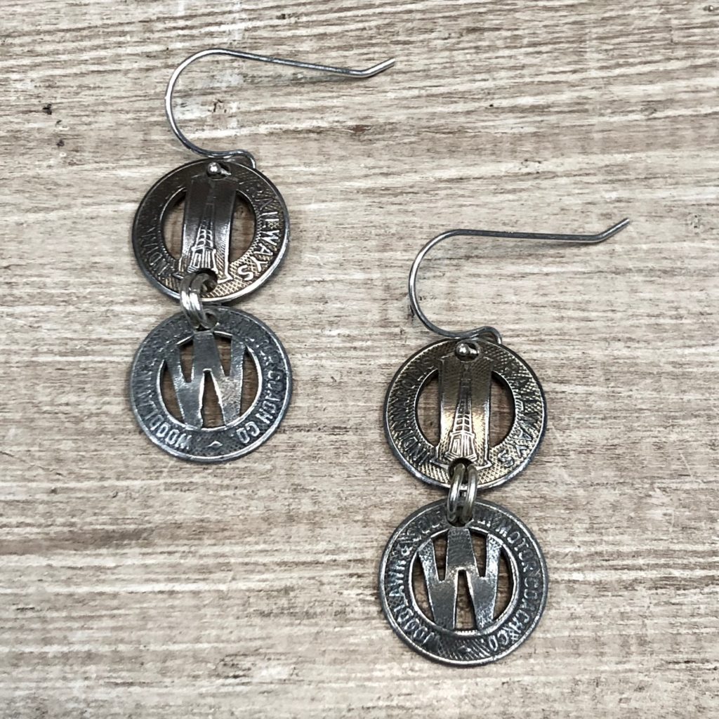 Vintage Token Double Earrings | lorraine frances